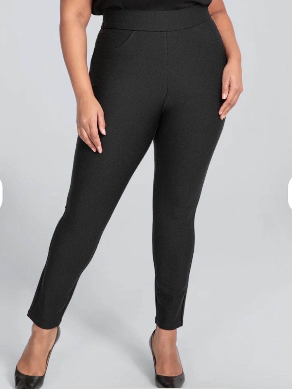 NWT Honeylove EverReady Pant Black 2X Slim Straight Smoothing Ankle Pant